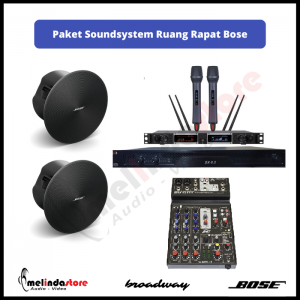 Paket Sound System Ruang Rapat Speaker Bose - Luas 25m2 B